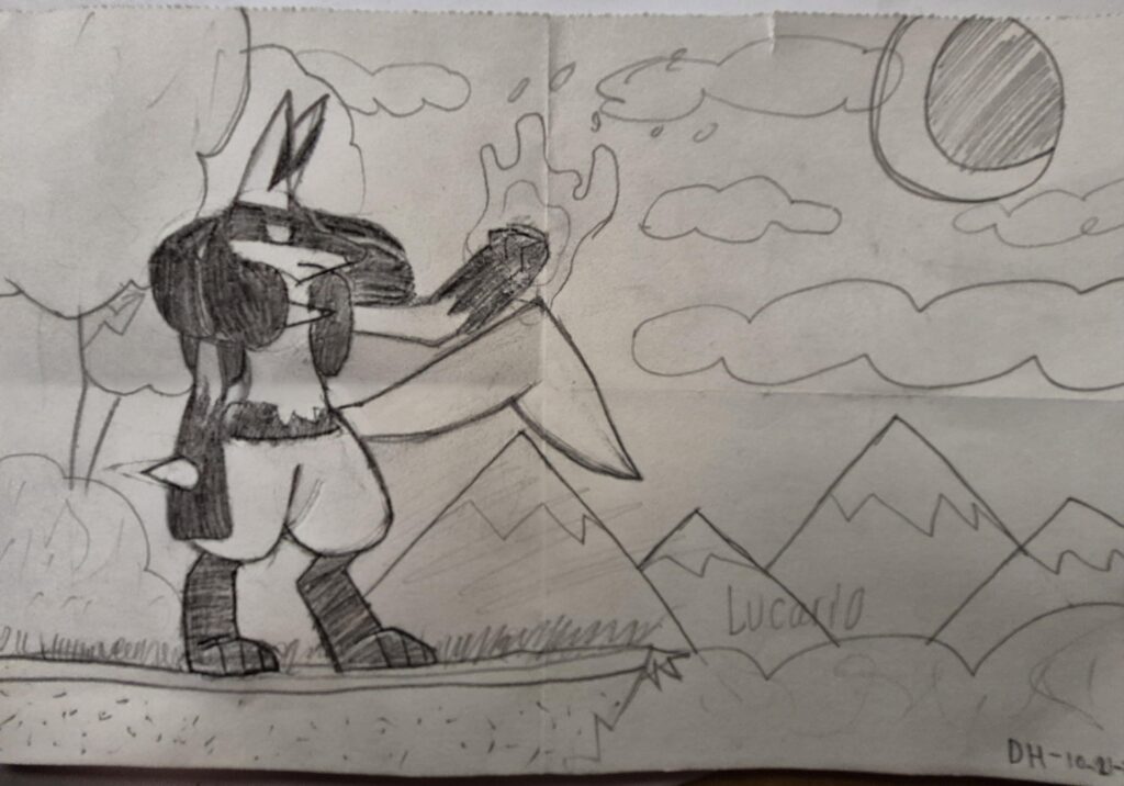 Drew this in 3rd period during school