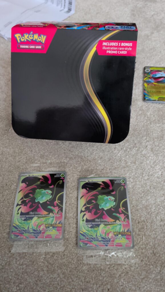 Was I meant to get 2 Bulbasaur from a booster box??
