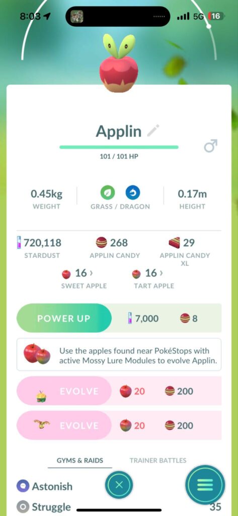 Syrupy Apples and the ability to evolve into Dipplin disappears at the end of the Event (ThePokeGoHunter)