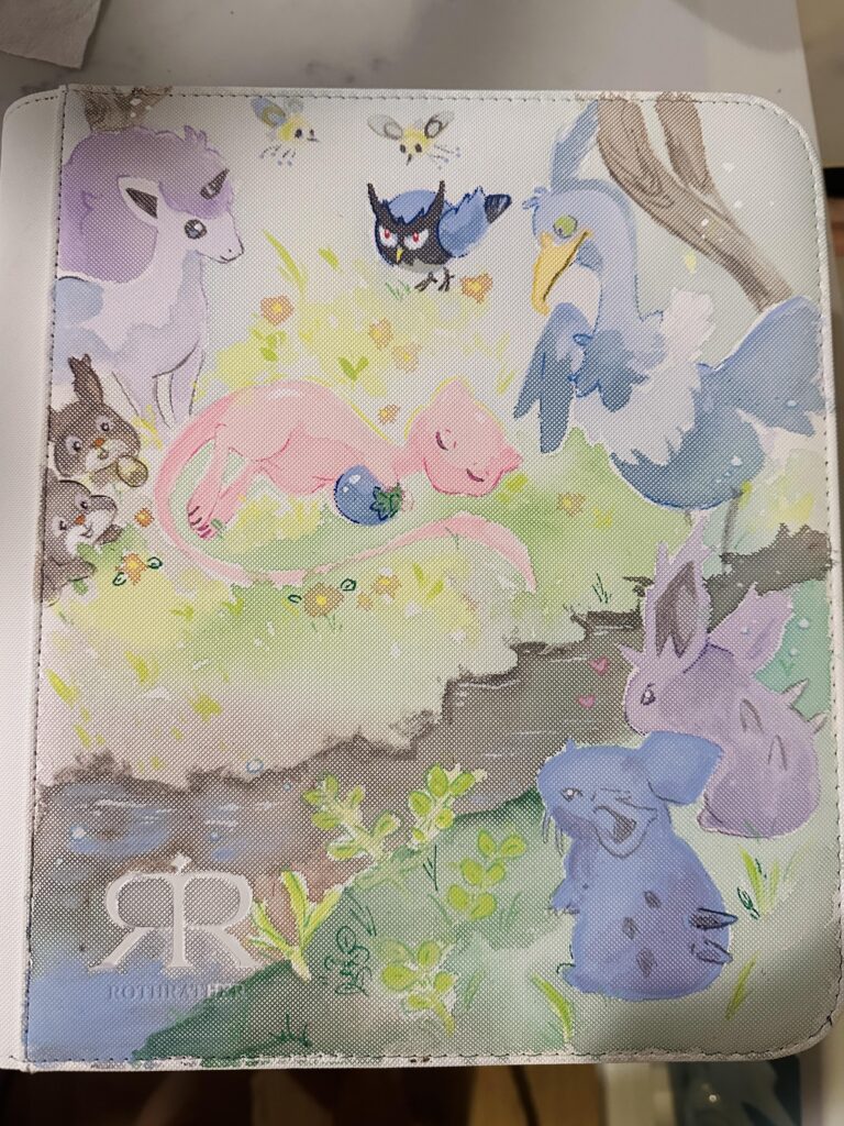 painted this in time for Card Party [OC]