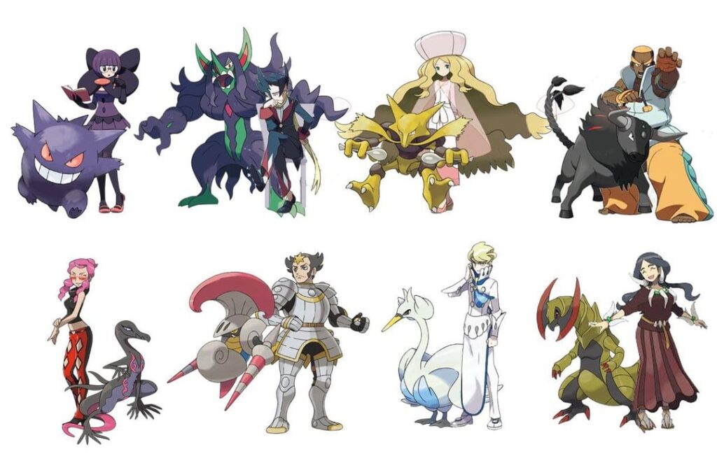 Elite Four Members’ Ace