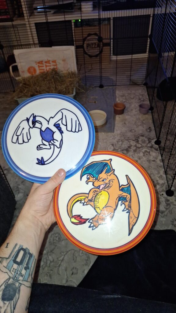 Would you throw these pokemon discgolf discs?🔥