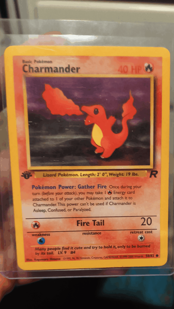 I shouldve kept all my cards