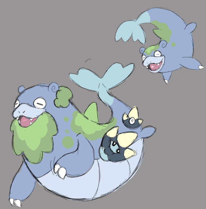 Volsterian Slowpoke and Oldasee