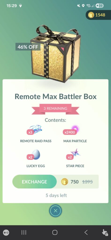 Do Max Battler Boxes count for 'collect X particles' tasks?