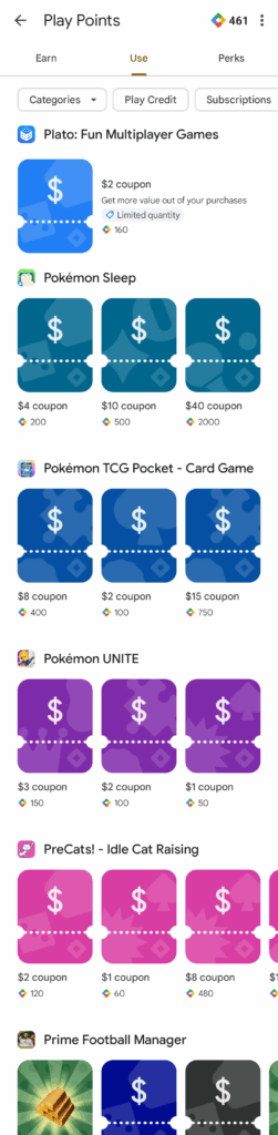 PSA: Google Play Store no longer has Pokemon GO coupons (October 24, 2025)