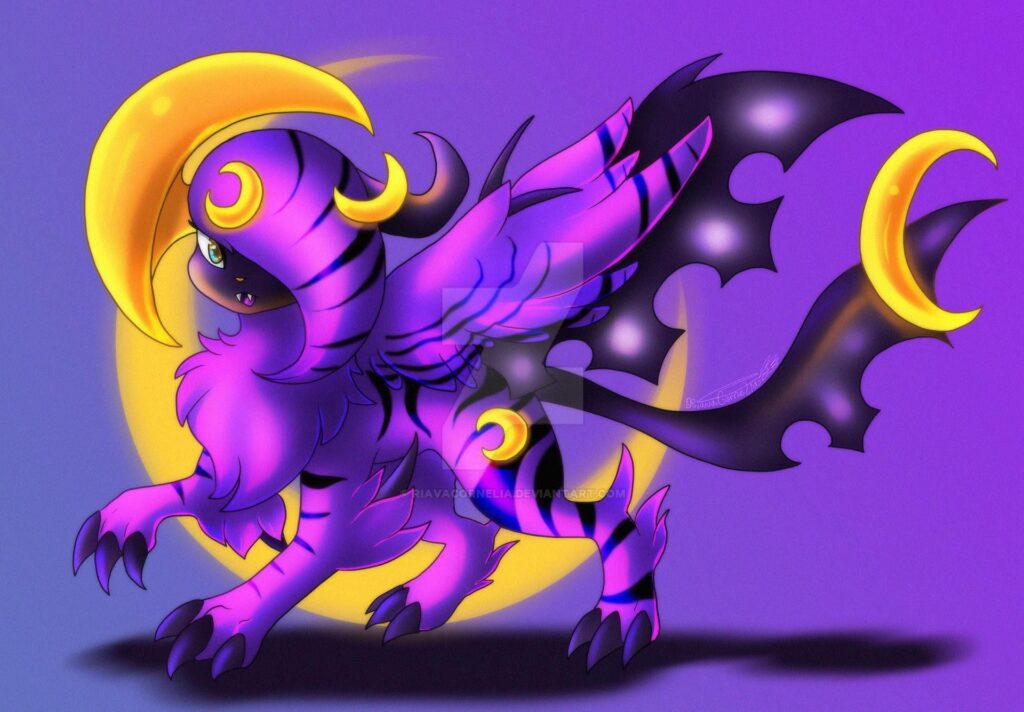 [OC] Crescent Moon Mega Absol
