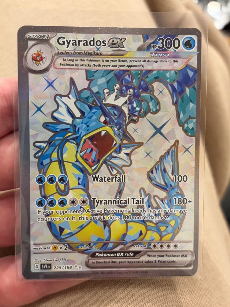 Not sure if this counts as an error card or not but it’s certainly the worst aligned full art I’ve pulled.