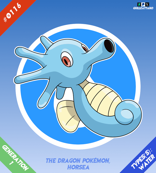 (OC) My Horsea and Seadra Artwork