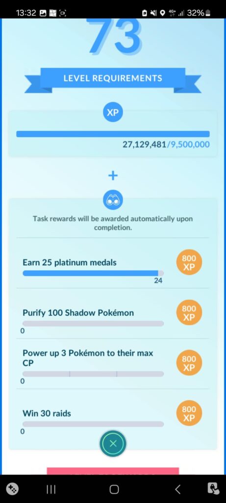 Wrong count platinum medals