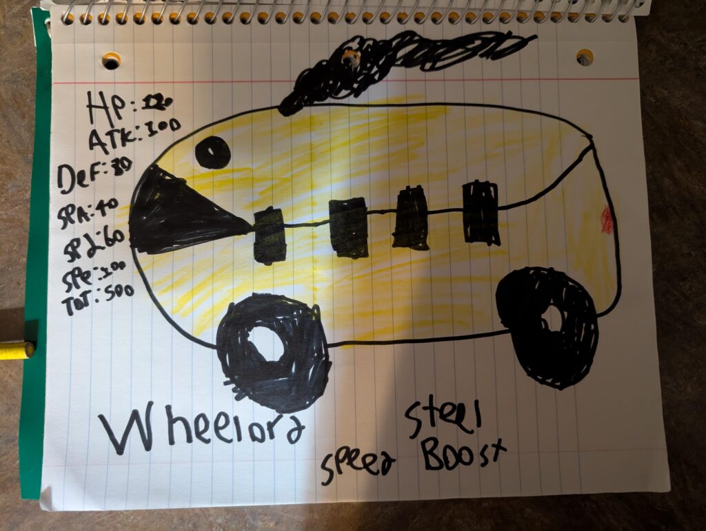 Wheelord. A convergent Wailord.