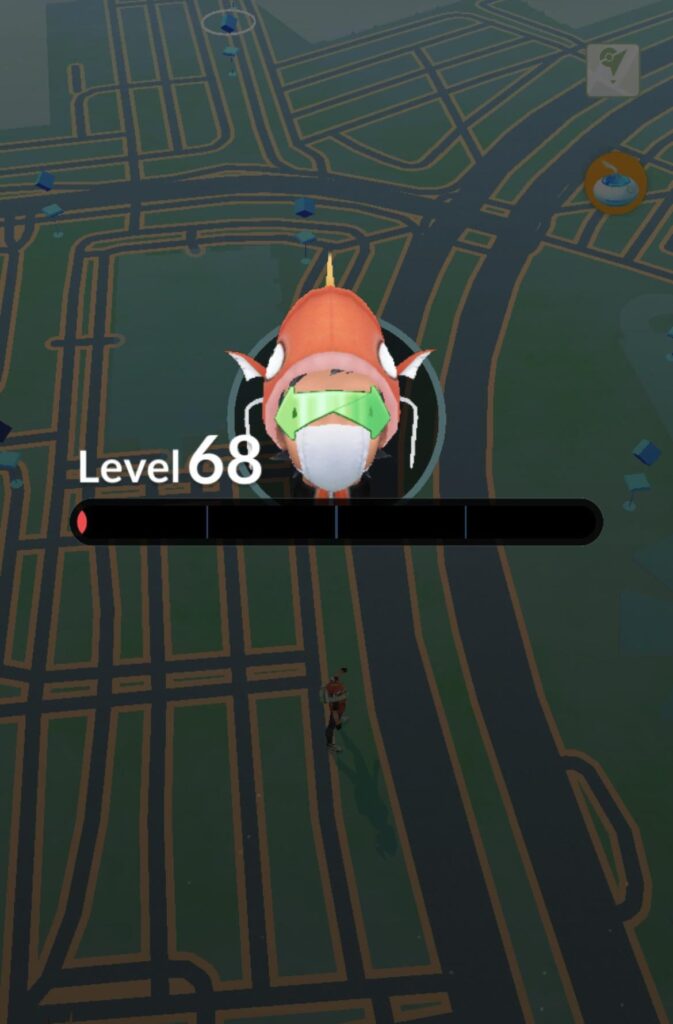 Tip: Avoid looking at the creepy avatar smile every bulk XP gain by wearing a facemask