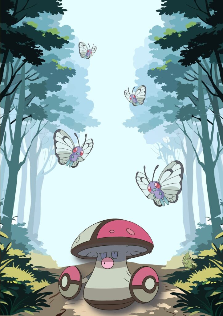 I like drawing Pokémon