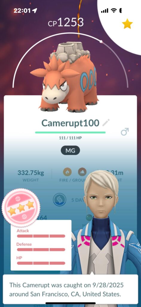 How Is Mega Camerupt in Raids?