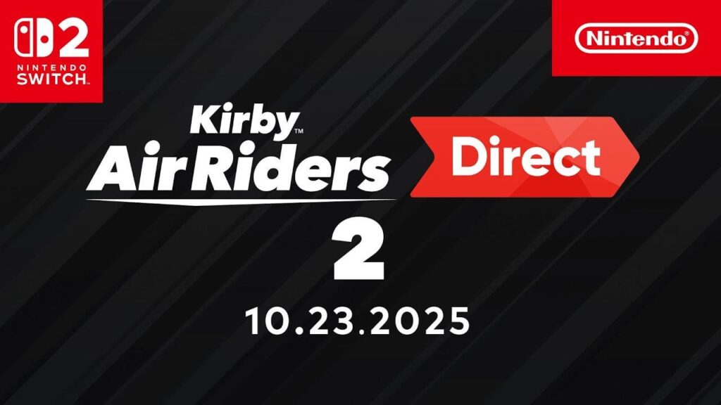 Kirby Air Riders Direct #2 to happen on October 23, 2025
