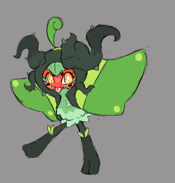 Volsterian Ogerpon A Grass/Dark Type Regional