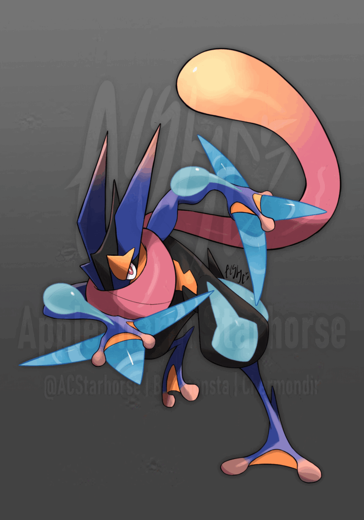 [OC] Mega Greninja Redesign
