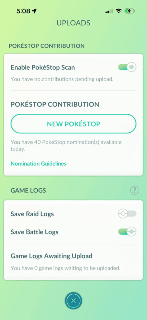 Make sure to have your logs turned on!