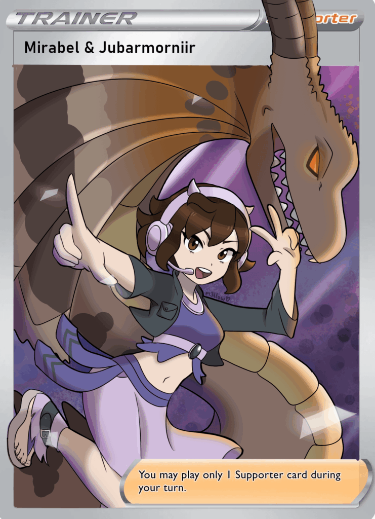 Pokemon custom card I did!