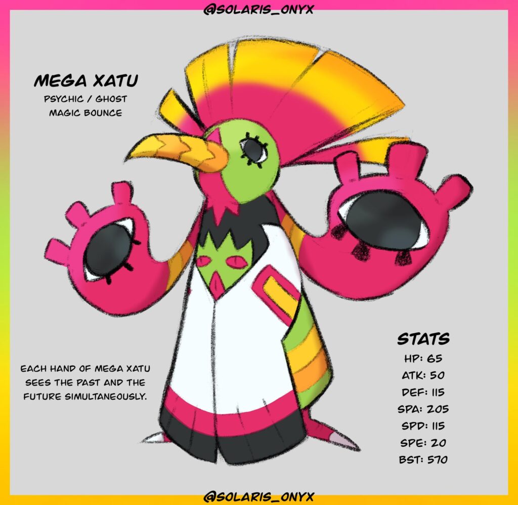 Giving Xatu a Mega Evolution