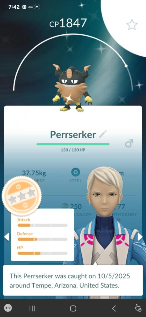 I just caught 2 shinies in a row, hitting level 40 in the process. What is my luck today??