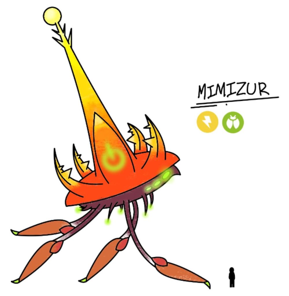Despite what you may think, this isn’t an ultra-beast… (Mimizur)