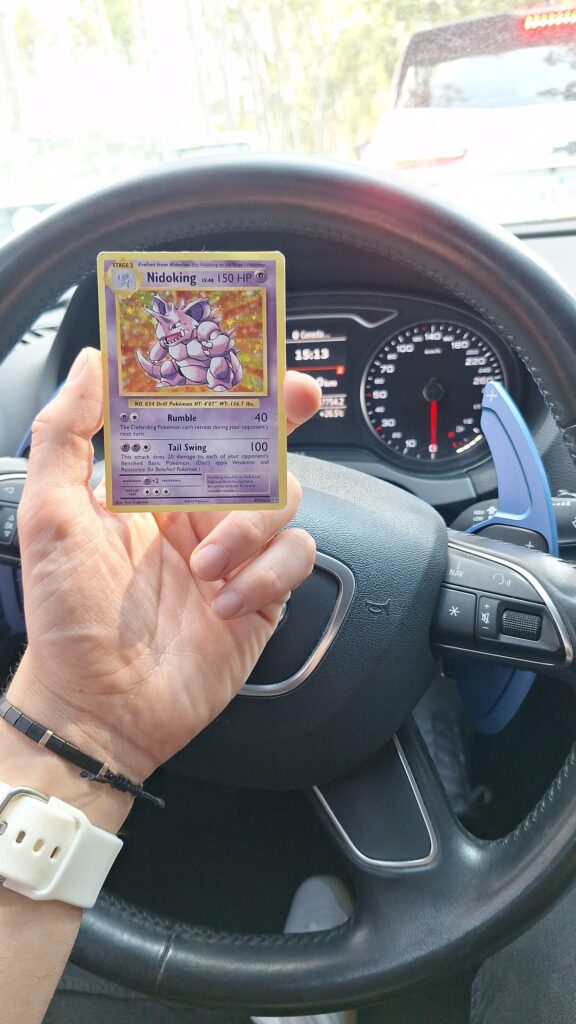 Huge fan of the vintage pokemon holo cards here