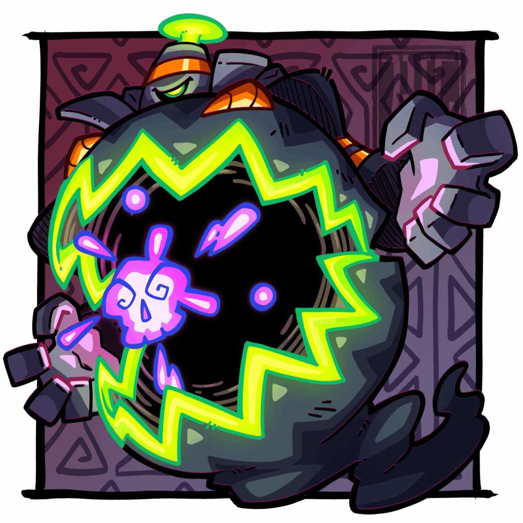 Halloween Ghost Types; Day 7: Dusknoir! [OC]