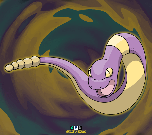 (OC) My Ekans and Arbok Artwork