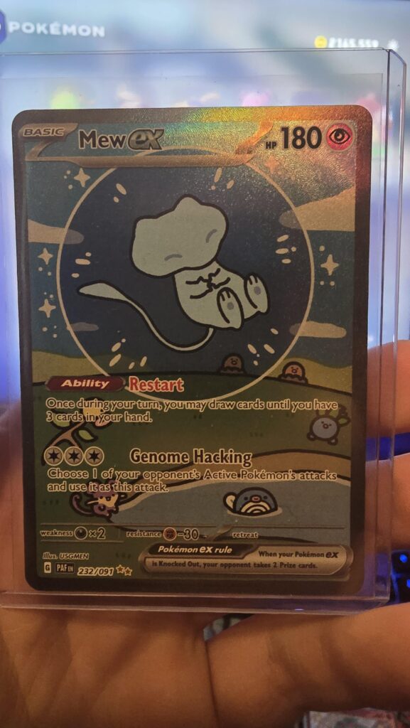 Last 2 bundles at my local Card Shop. Pulled it on the very last pack.