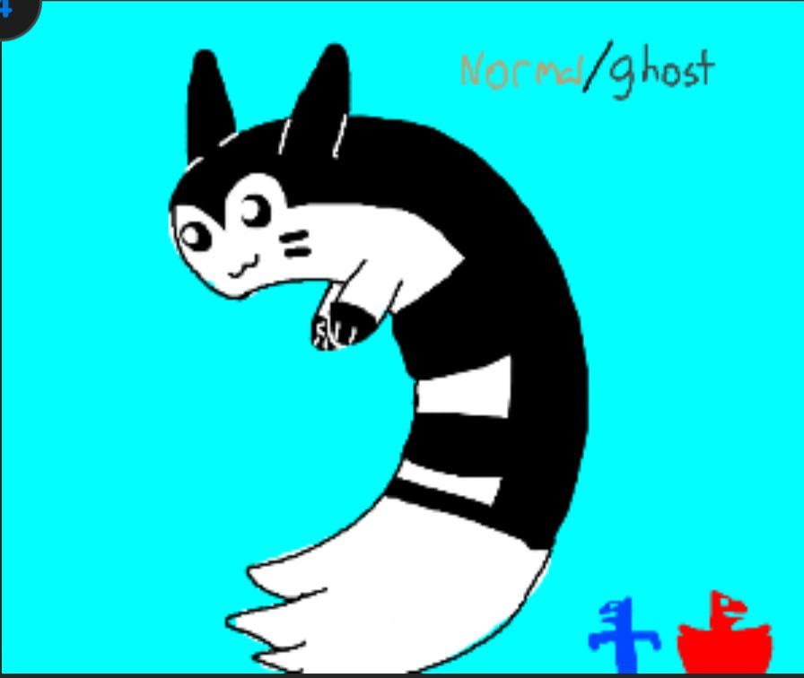 I drew this september 7, 2019. Idk if cursola had leaked by then but this was my drawception submission for “galarian furret” based on the british fur trade