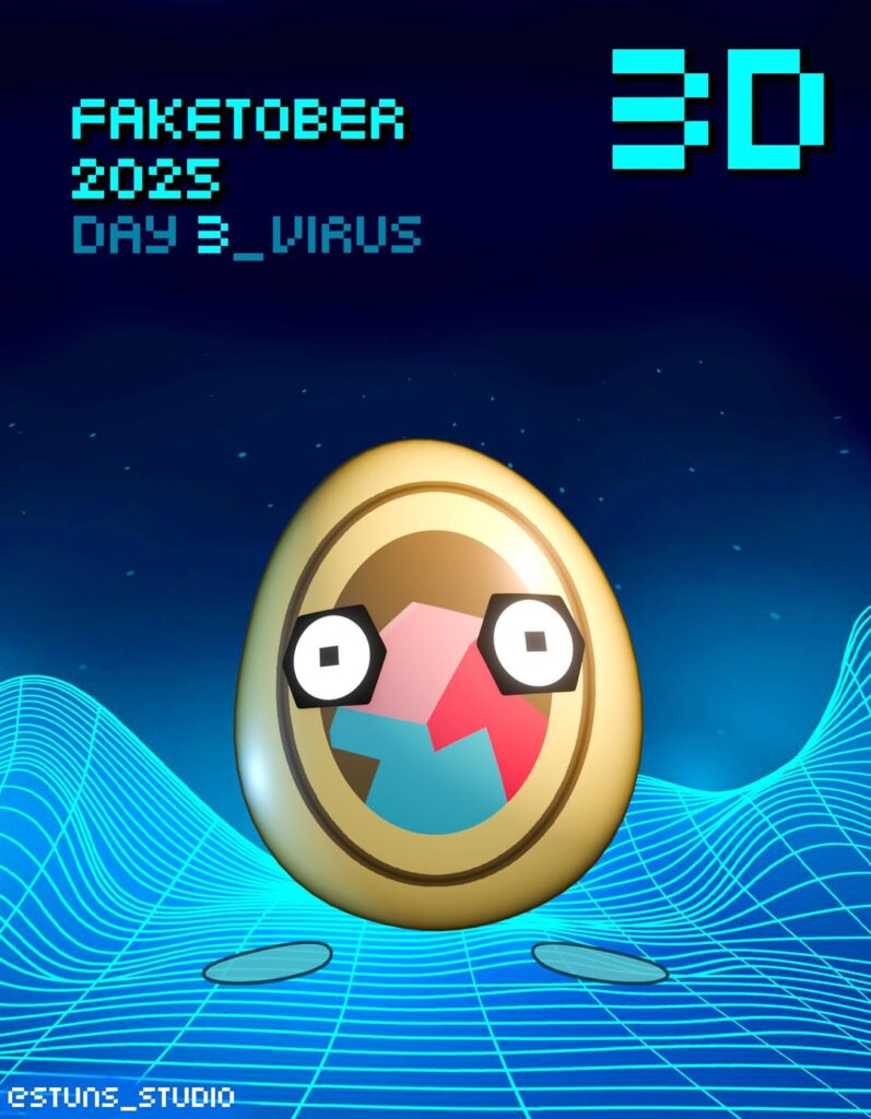 Day 3 faketober, virus
