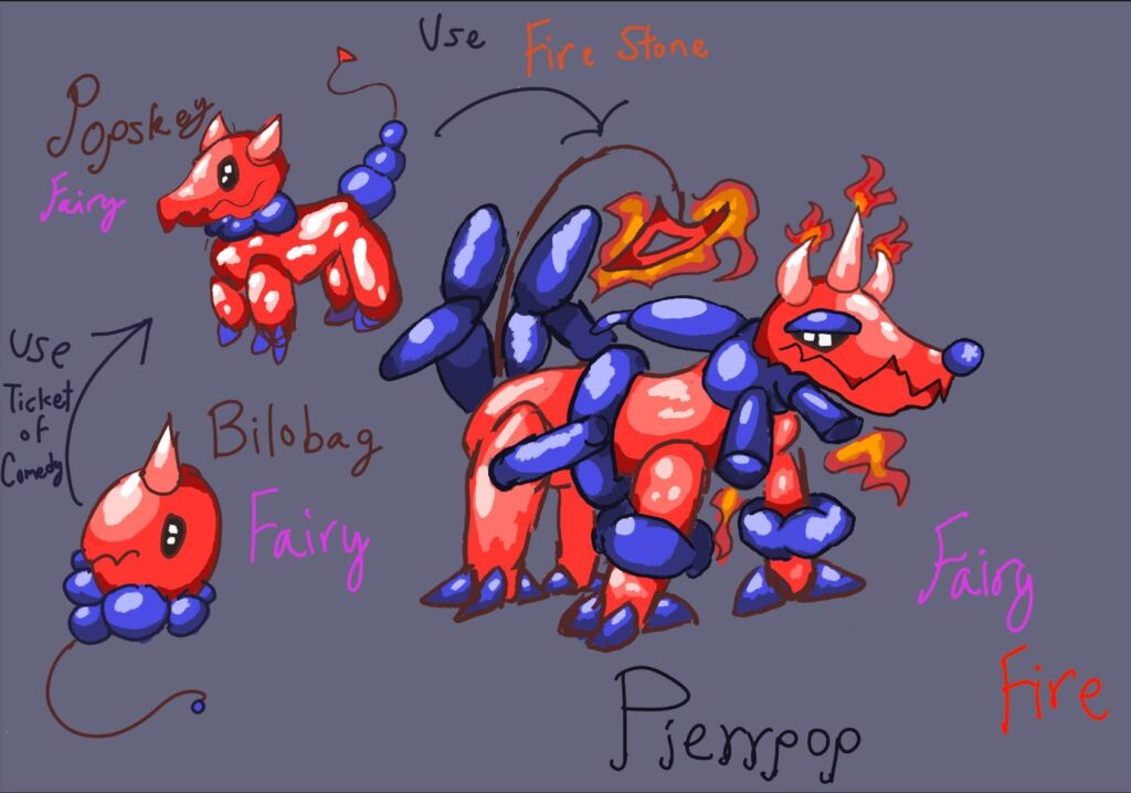 My first Carnival themed Fakemon!
