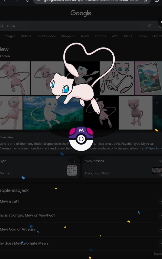 My second Legitimate mew (after pokemon go)