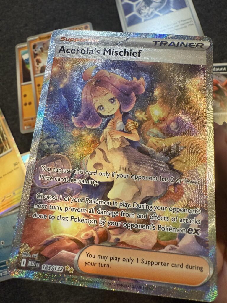 Oh my…this card is so beautiful 😭 I love the full art on this