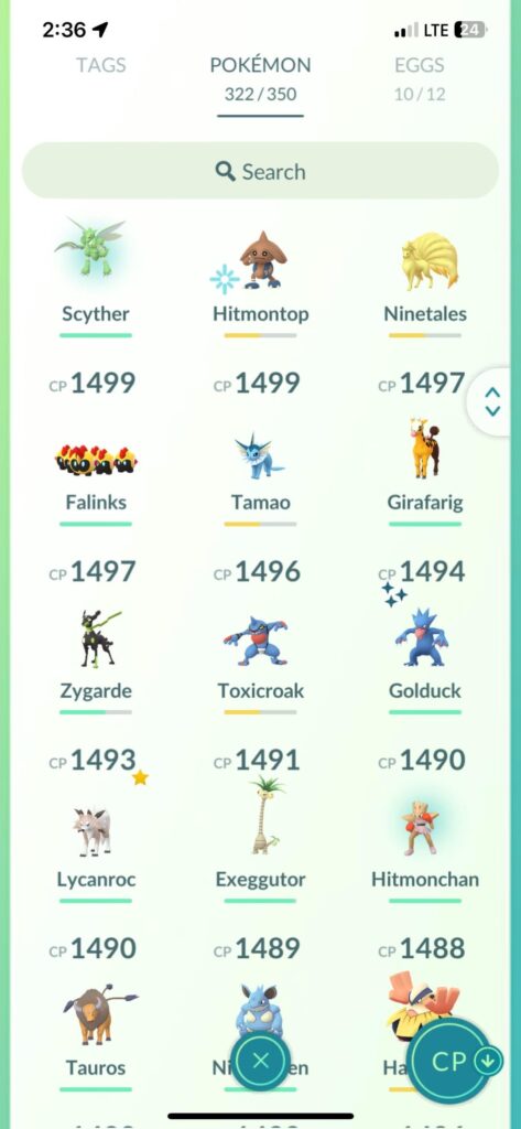 What to use for great league remix?