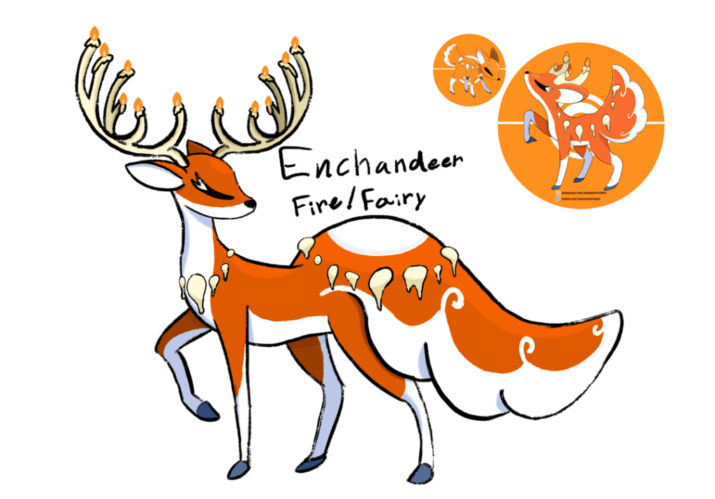 Enchandeer Fire/Fairy, final stage of my fire starter