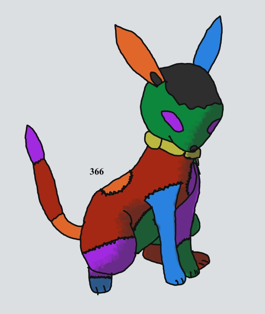 Almost done with my eevee dual types here is another 3 to share