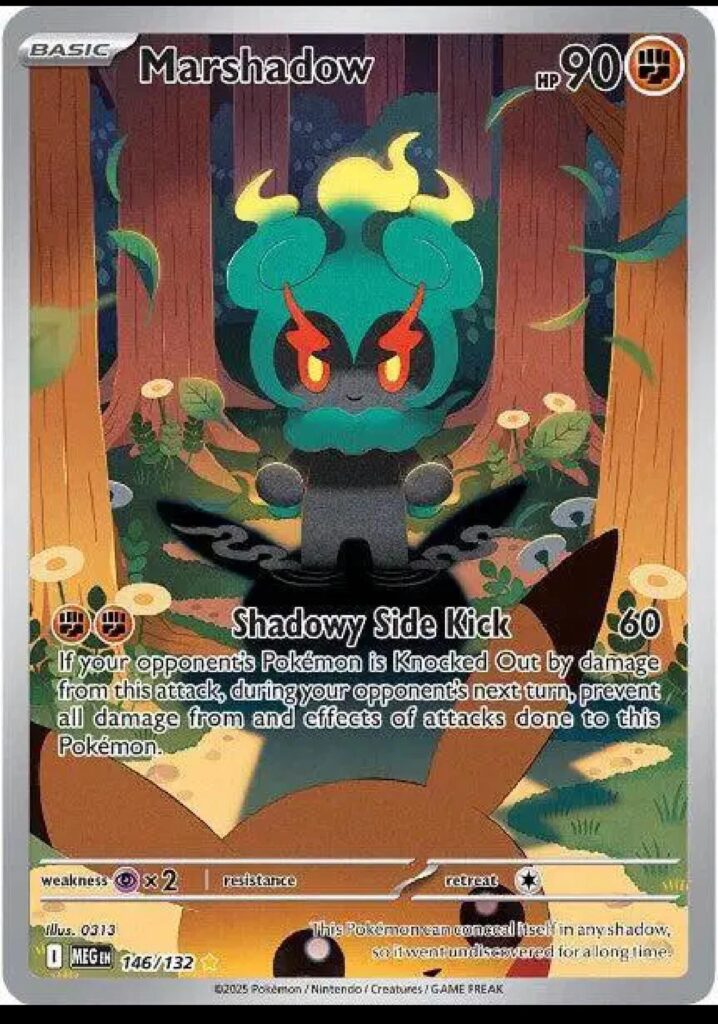 Am I the only one just realizing the pikachu at the bottom of this card?