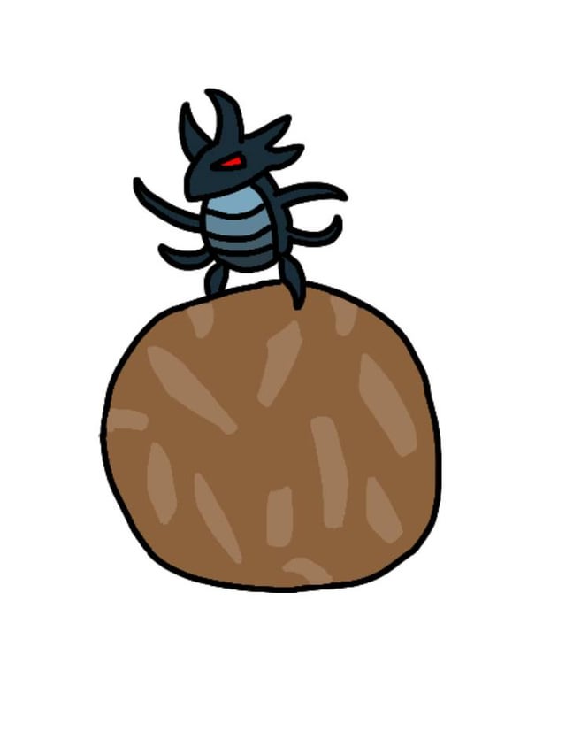 Bolouro, the mud beetle pokemon