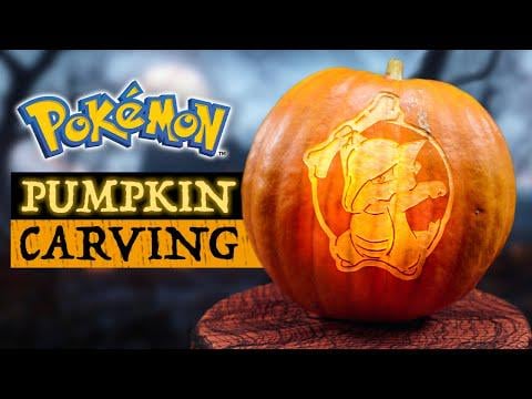 Pokémon quietly released an hour long pumpkin carving video