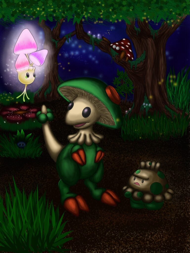 OC - it's my first digital painting in 15 years, please be kind