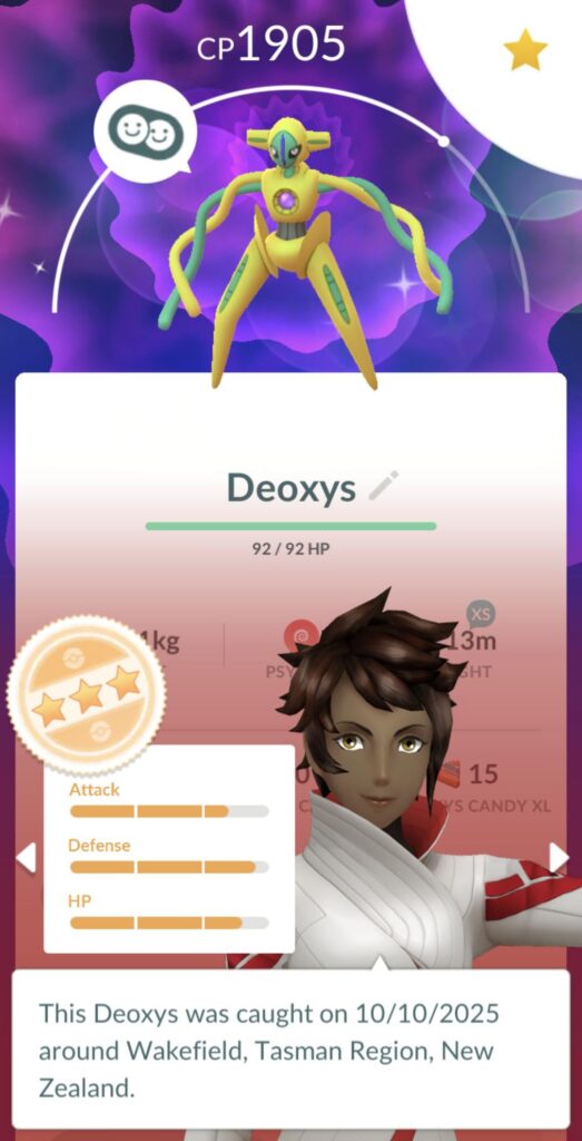 I think I used up all mu shiny luck