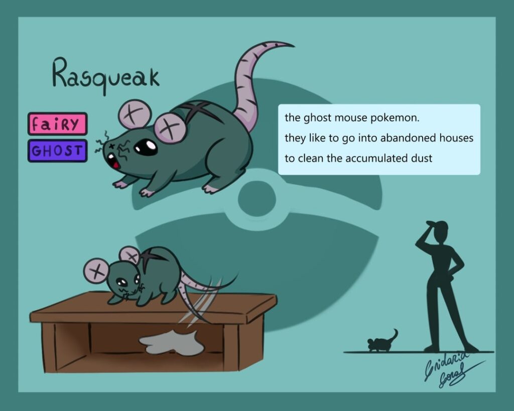 fanart of a fakemon made by SmallLawfulness39