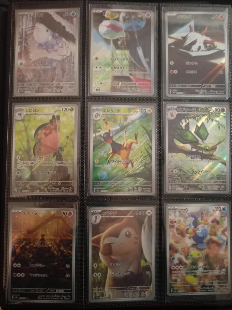 Finally got my first two full pages for my binder !