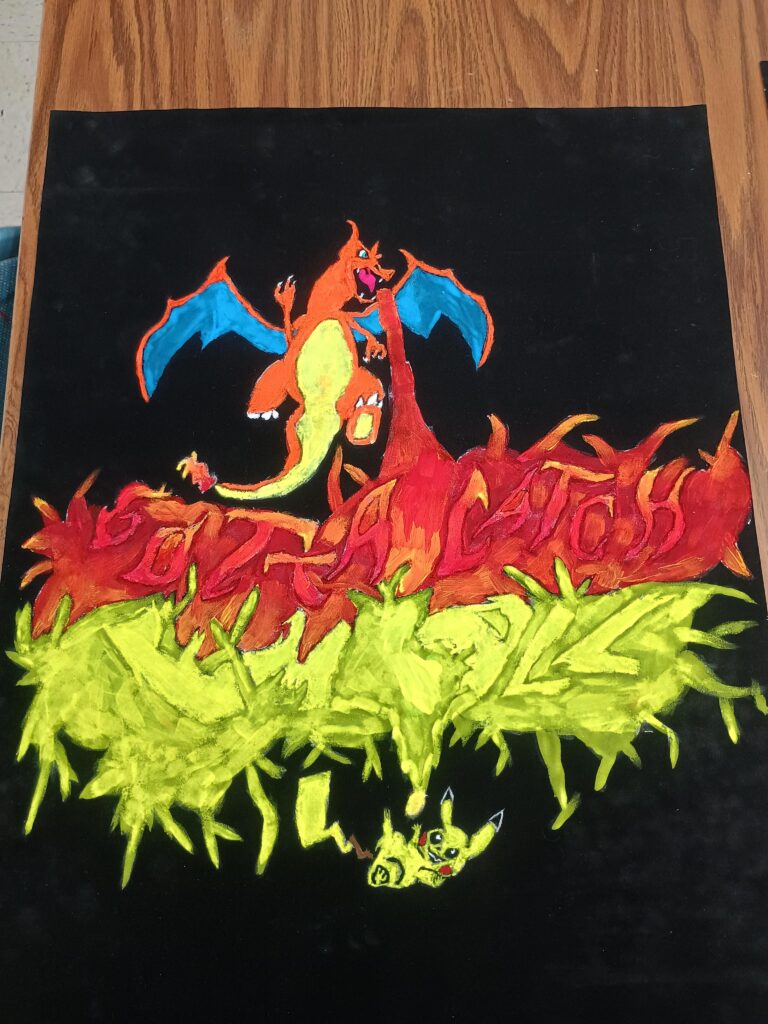 An art project I finished in school recently