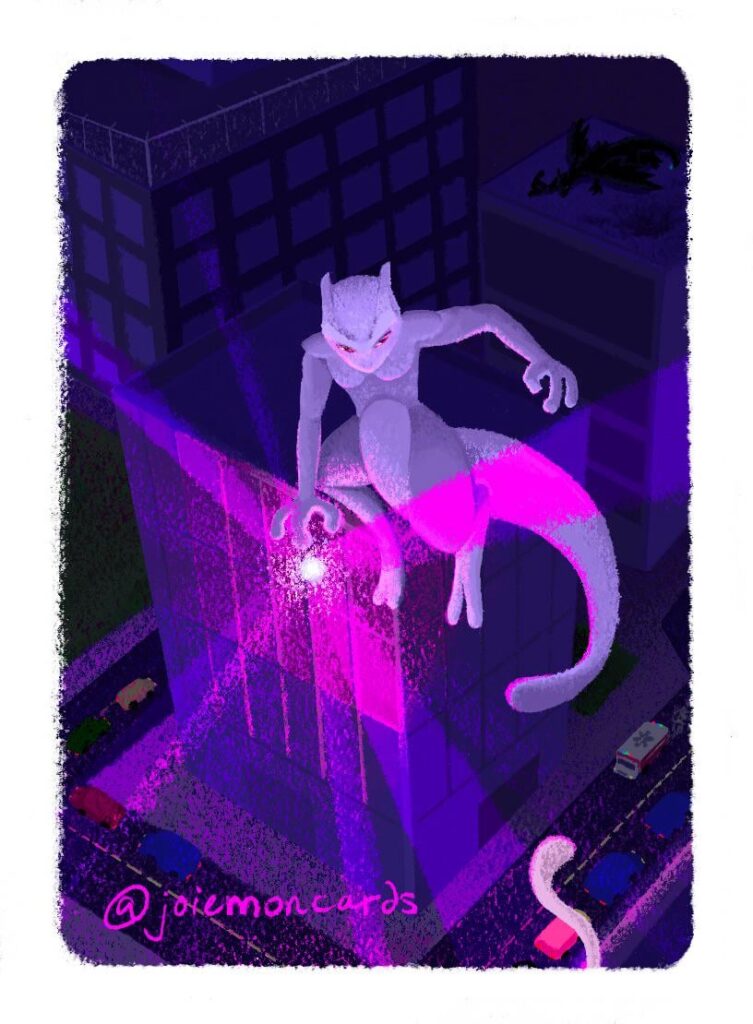 Mewtwo mid-battle 😈