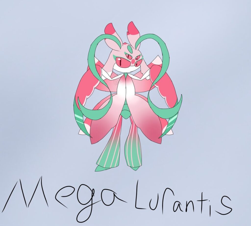 [OC] Mega Lurantis + shiny!