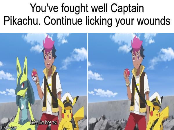 Pikachu healing (OC)