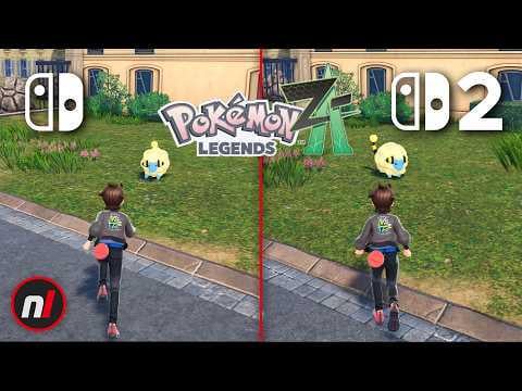 Pokémon Legends Z-A - Switch/Switch 2 Comparison